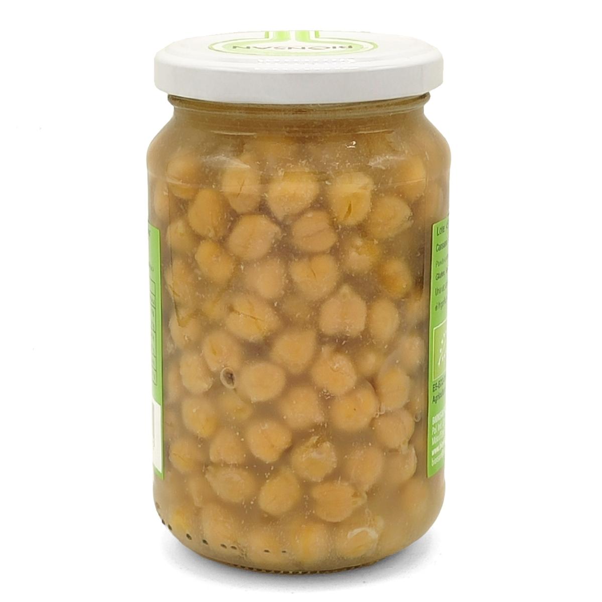 Garbanzos Cocidos parte trasera Garbanzos Cocidos parte trasera