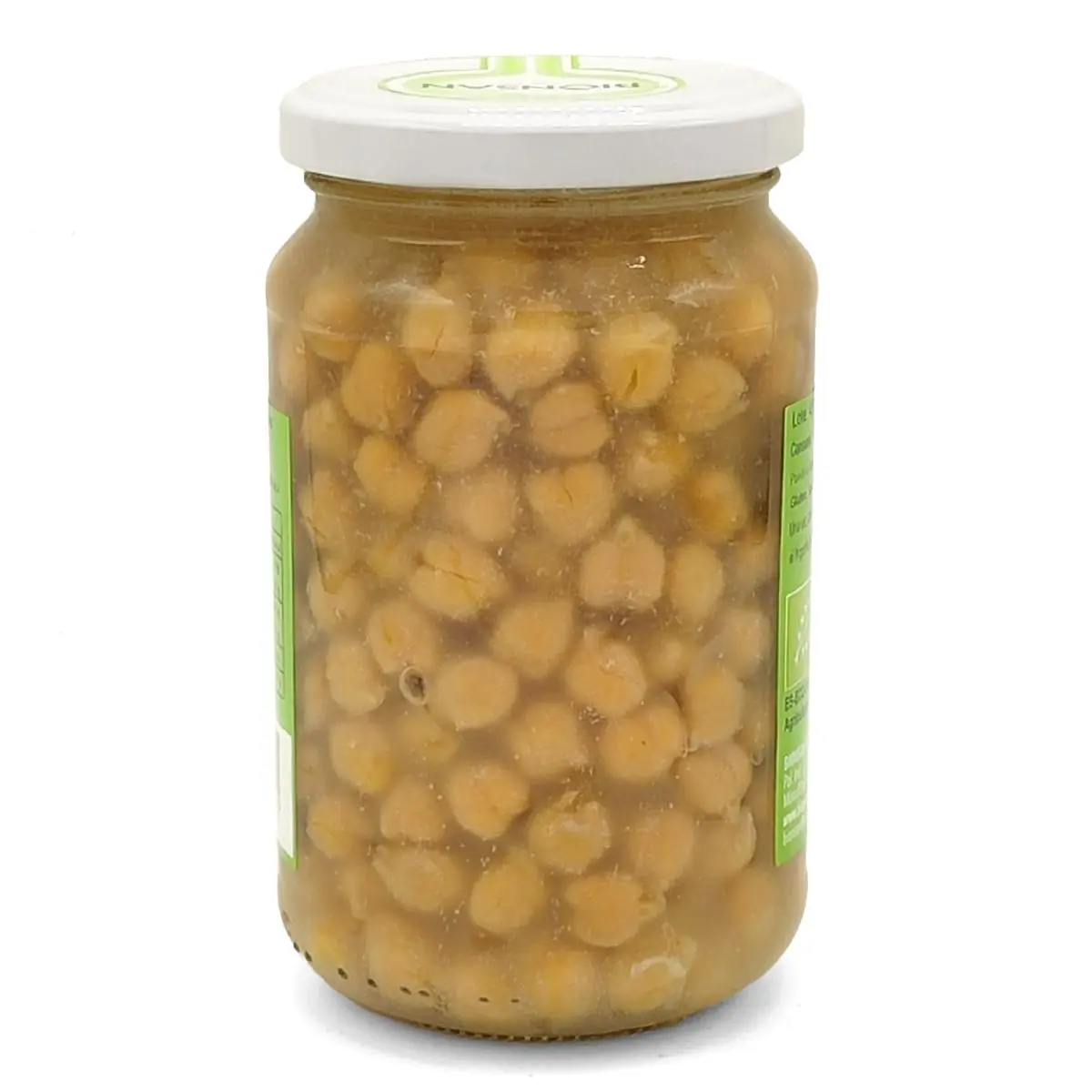 Garbanzos Cocidos parte trasera