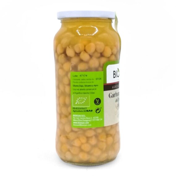 Garbanzos Cocidos 400 g BIO