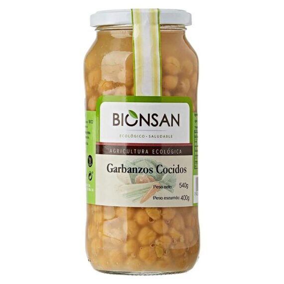 Garbanzos Cocidos 400 g BIO