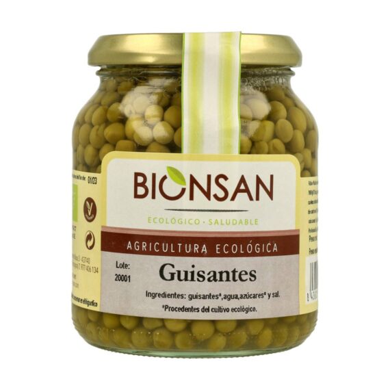 Guisantes Cocidos 320 g BIO