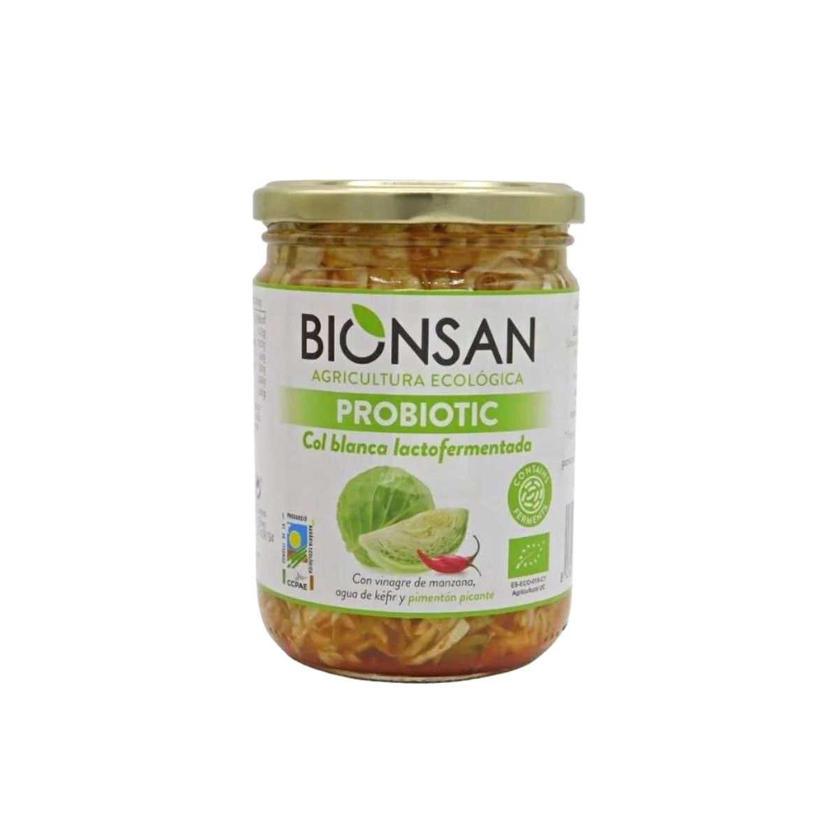 Col Blanca Lactofermentada 420 g BIO