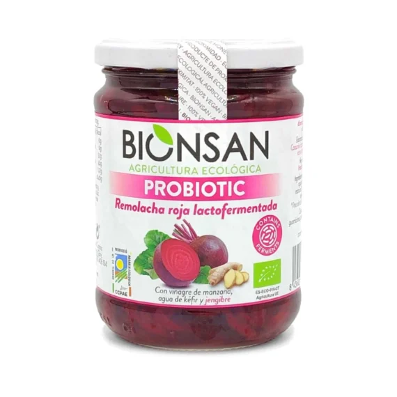 Remolacha Roja Lactofermentada Jengibre 420 g BIO