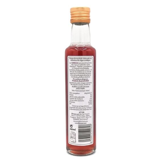 Vinagre de Manzana con Cereza PROBIOTIC ANTIOX 250 mL