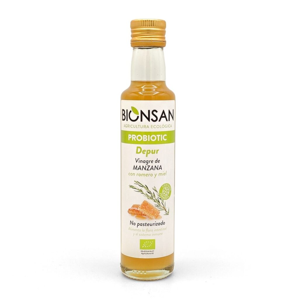 Vinagre de Manzana con Miel y Romero PROBIOTIC DEPUR 250 mL
