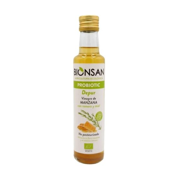 Vinagre de Manzana con Miel y Romero PROBIOTIC DEPUR 250 mL