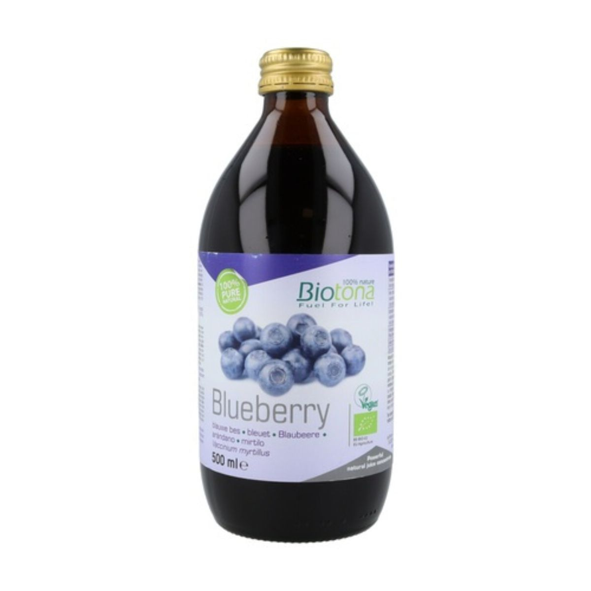 Jugo de Mirtilo 500 mL BIO