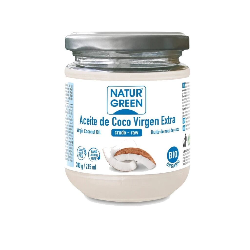 Aceite Virgen de Coco ecológico 200g — Naturgreen