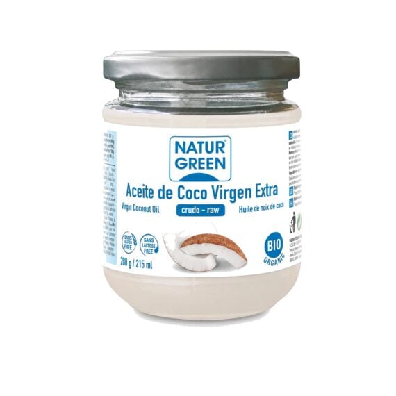 Aceite Virgen de Coco ecológico 200g