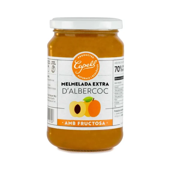 Mermelada de Albaricoque con Fructosa 400 g