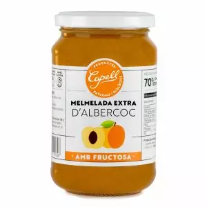 Mermelada de Albaricoque con Fructosa 400 g