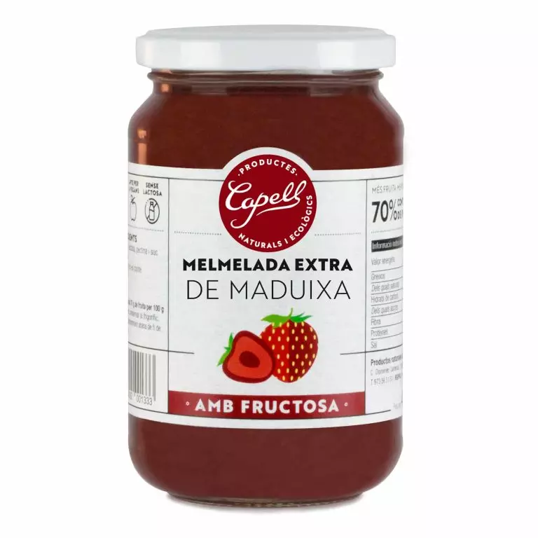 Mermelada de Fresa con Fructosa 400 g