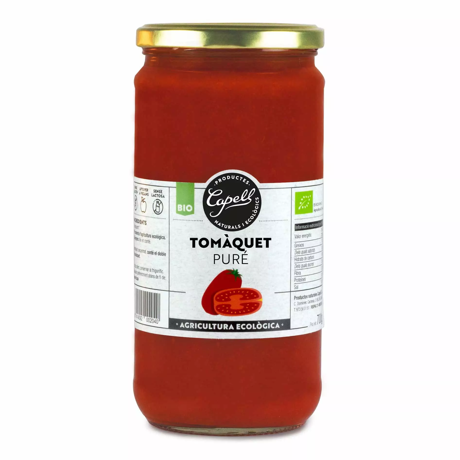 Puré de Tomate 700 g BIO