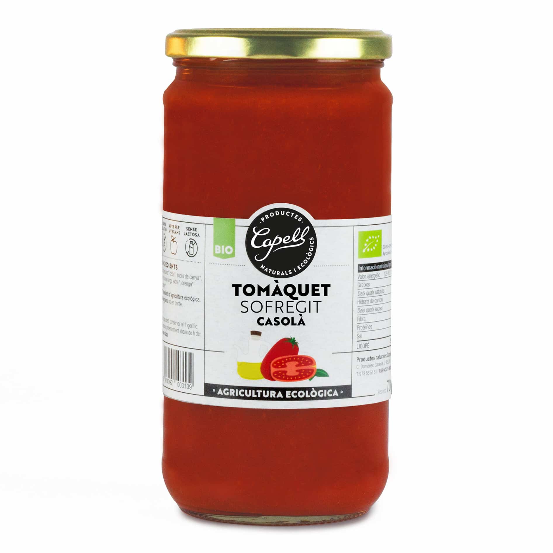 Tomate Sofrito Casero 700 g BIO