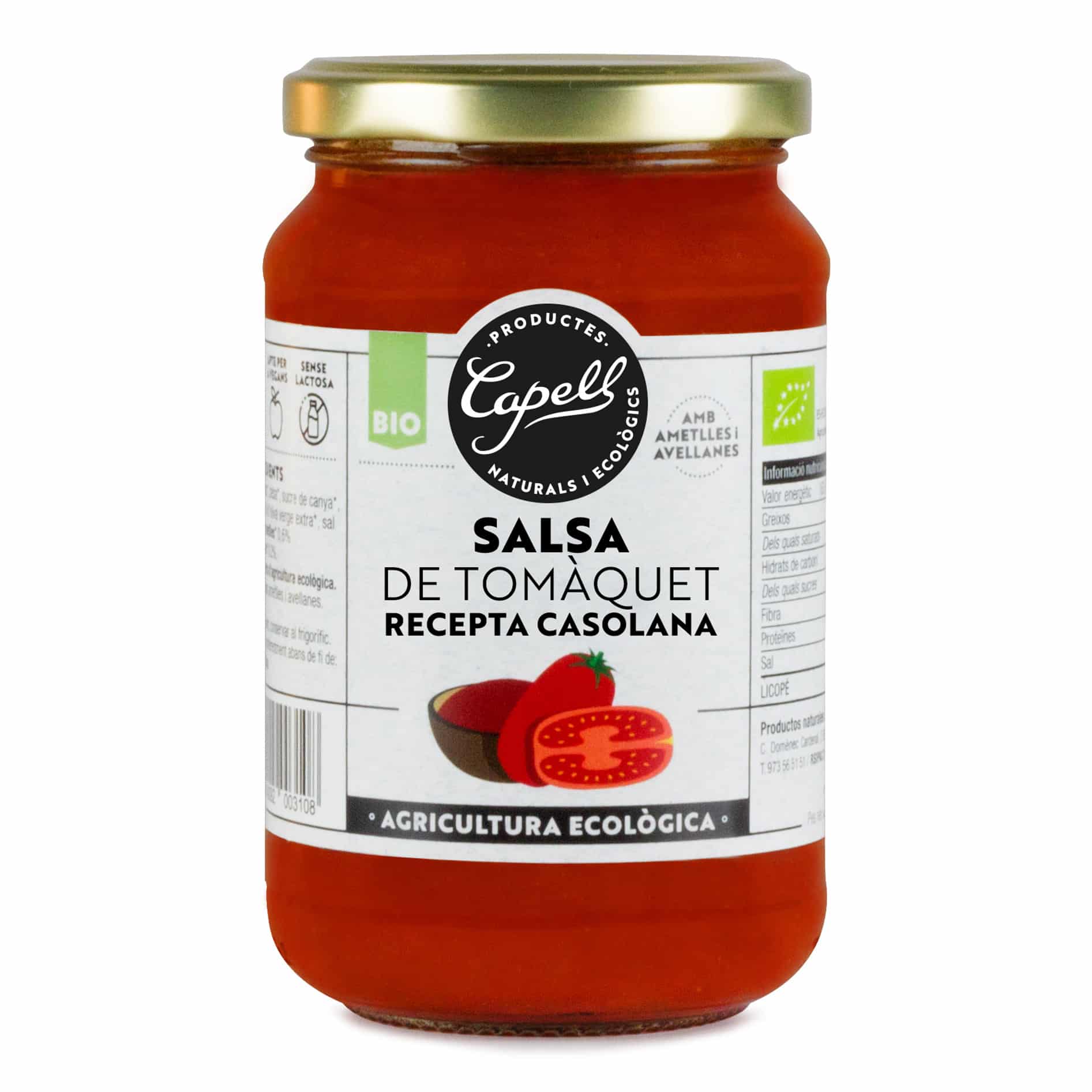 Salsa de Tomate Casera 350 g BIO
