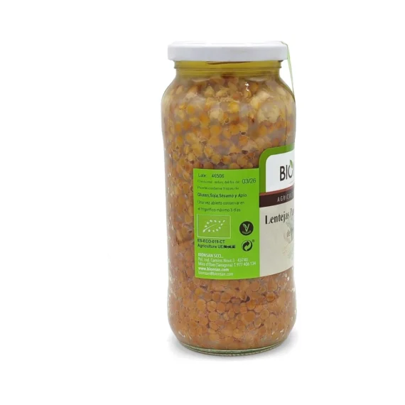 Lentejas Pardinas Cocidas 400g