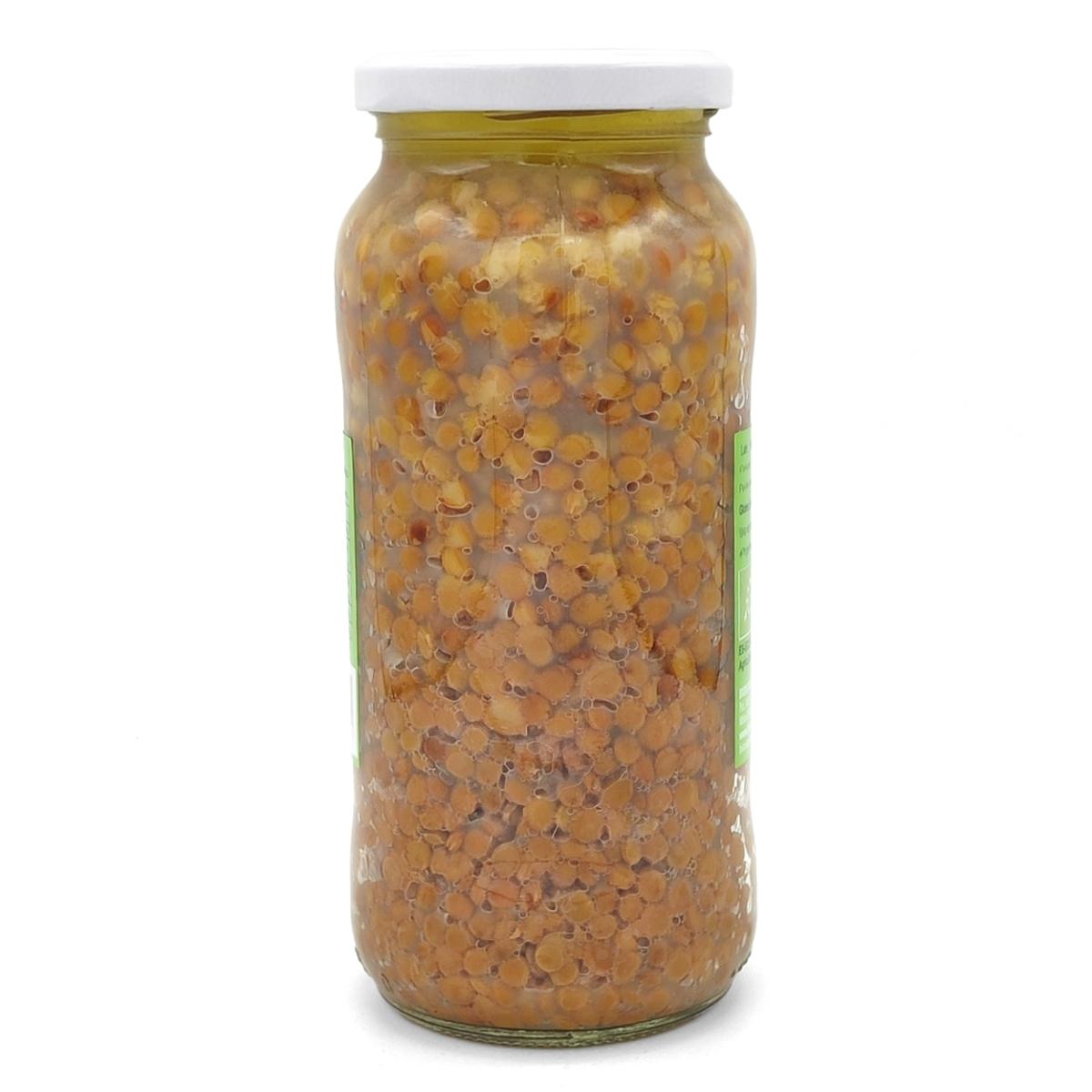 LENTEJAS PARDINAS cocidas Parte Trasera LENTEJAS PARDINAS cocidas Parte Trasera