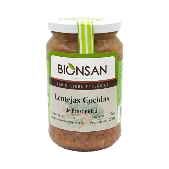 Lentejas Pardinas Cocidas 220g