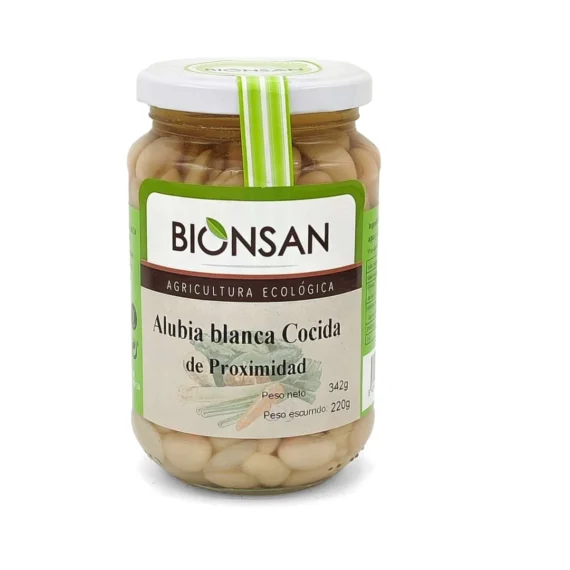 Alubias Blancas Cocidas 220g