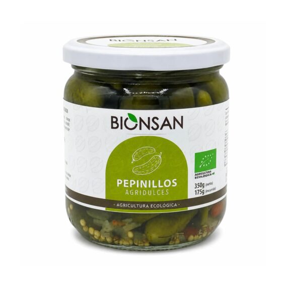 Pepinillos Agridulces 350g ECO