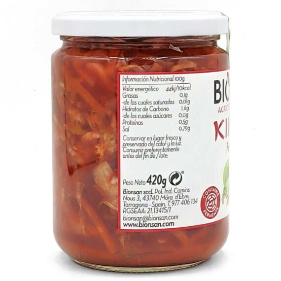 Kimchi Lactofermentado 420 g ECO