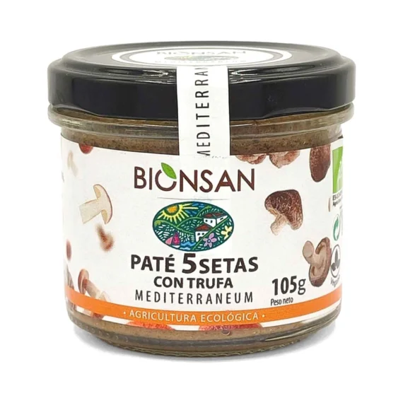 Paté de 5 Setas con Trufa ECO