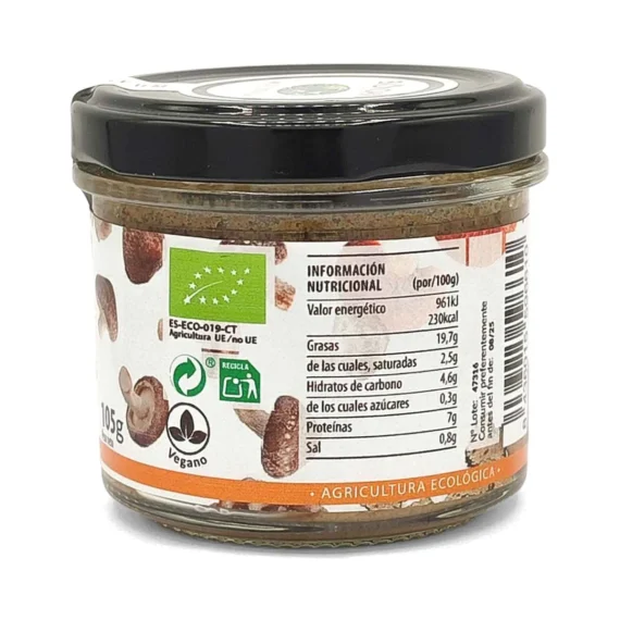 Paté de 5 Setas con Trufa ECO