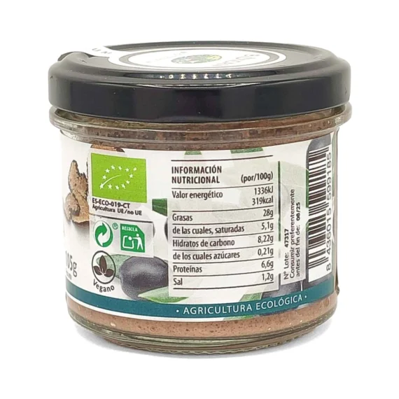 Paté de Aceitunas y Setas a la Trufa