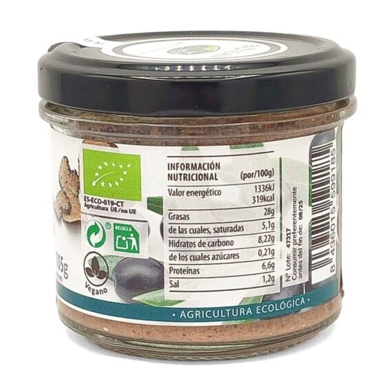 Paté de Aceitunas y Setas a la Trufa