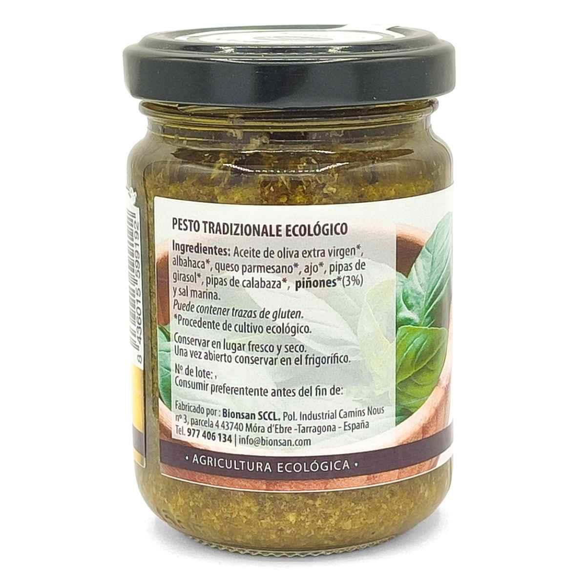 PESTO TRADICIONAL con piñones PESTO TRADICIONAL con piñones