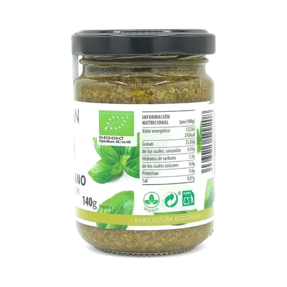 Pesto Vegano Mediterraneum 140 g ECO
