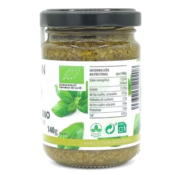 Pesto Vegano Mediterraneum 140 g ECO