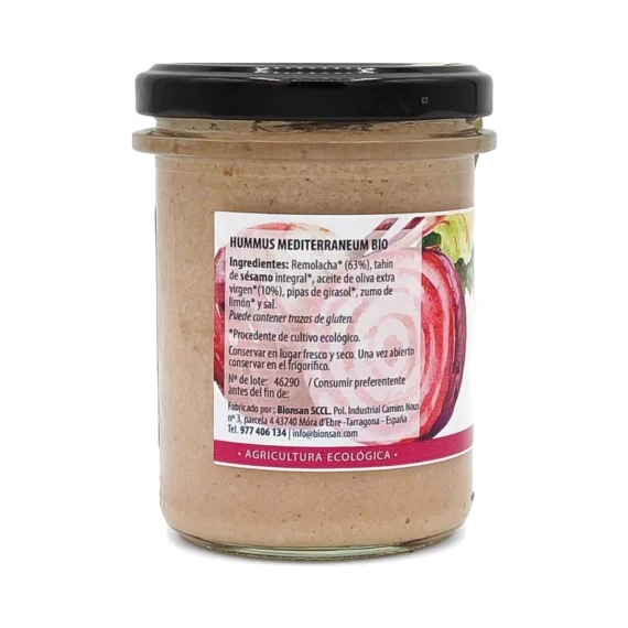 Hummus Mediterraneum 185g ECO VEGAN