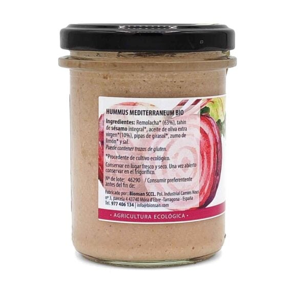 Hummus Mediterraneum 185g ECO VEGAN