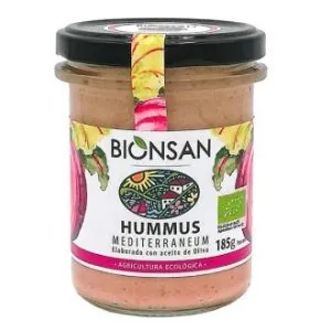 HUMMUS mediterraneum 185gr. ECO VEGAN