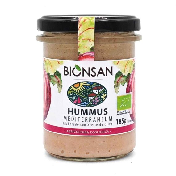 HUMMUS mediterraneum 185gr. ECO VEGAN