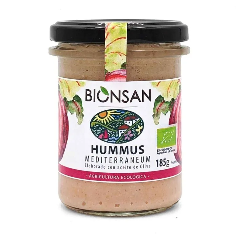 HUMMUS mediterraneum 185gr. ECO VEGAN