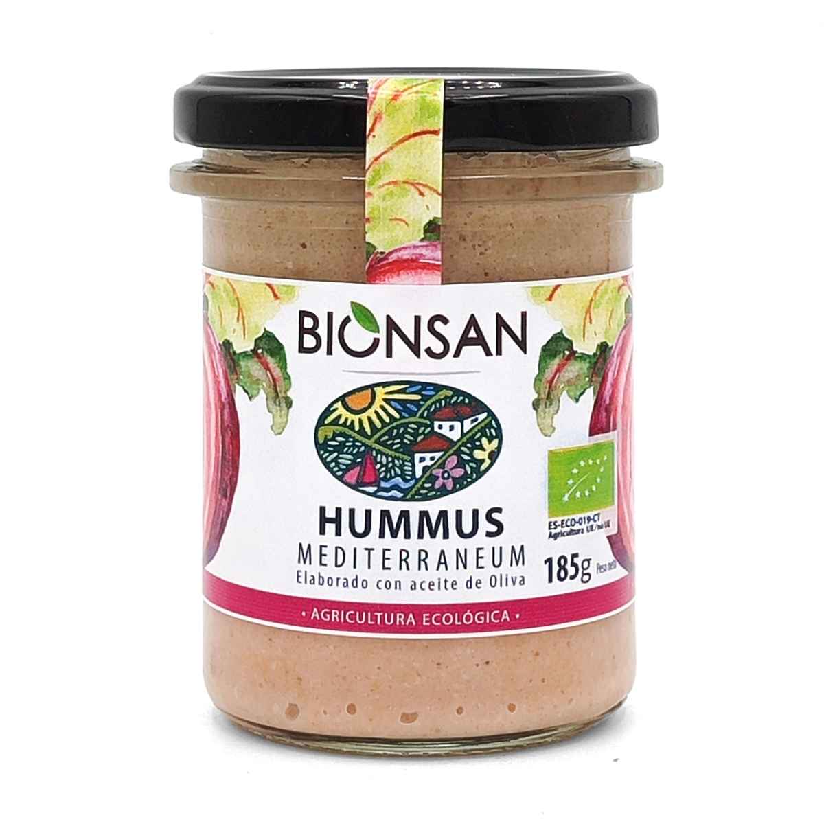 HUMMUS mediterraneum 185gr. ECO VEGAN HUMMUS mediterraneum 185gr. ECO VEGAN