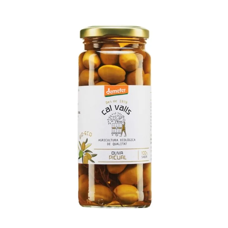ACEITUNA PICUAL 200gr. DEMETER