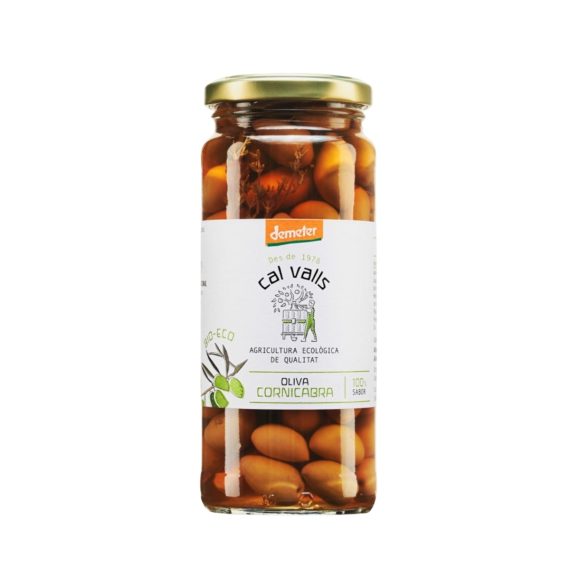 ACEITUNA CORNICABRA 350gr. DEMETER