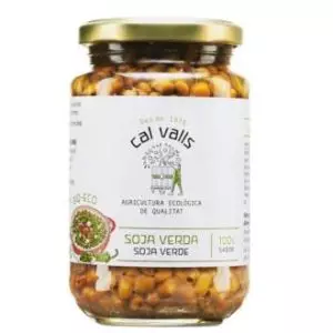 SOJA VERDE cocida judia mungo 290gr. ECO