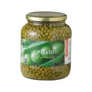 GUISANTES cocidos 350gr. BIO