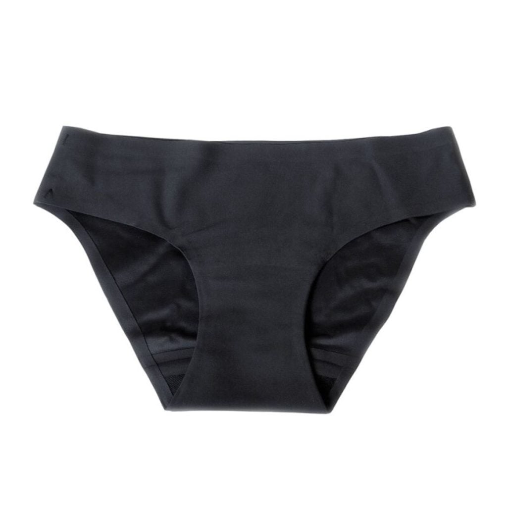 Braguita Menstrual Negra sin Costura Talla M