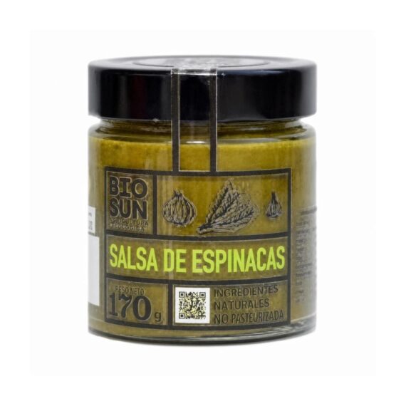 Salsa de Espinacas 170 g BIO