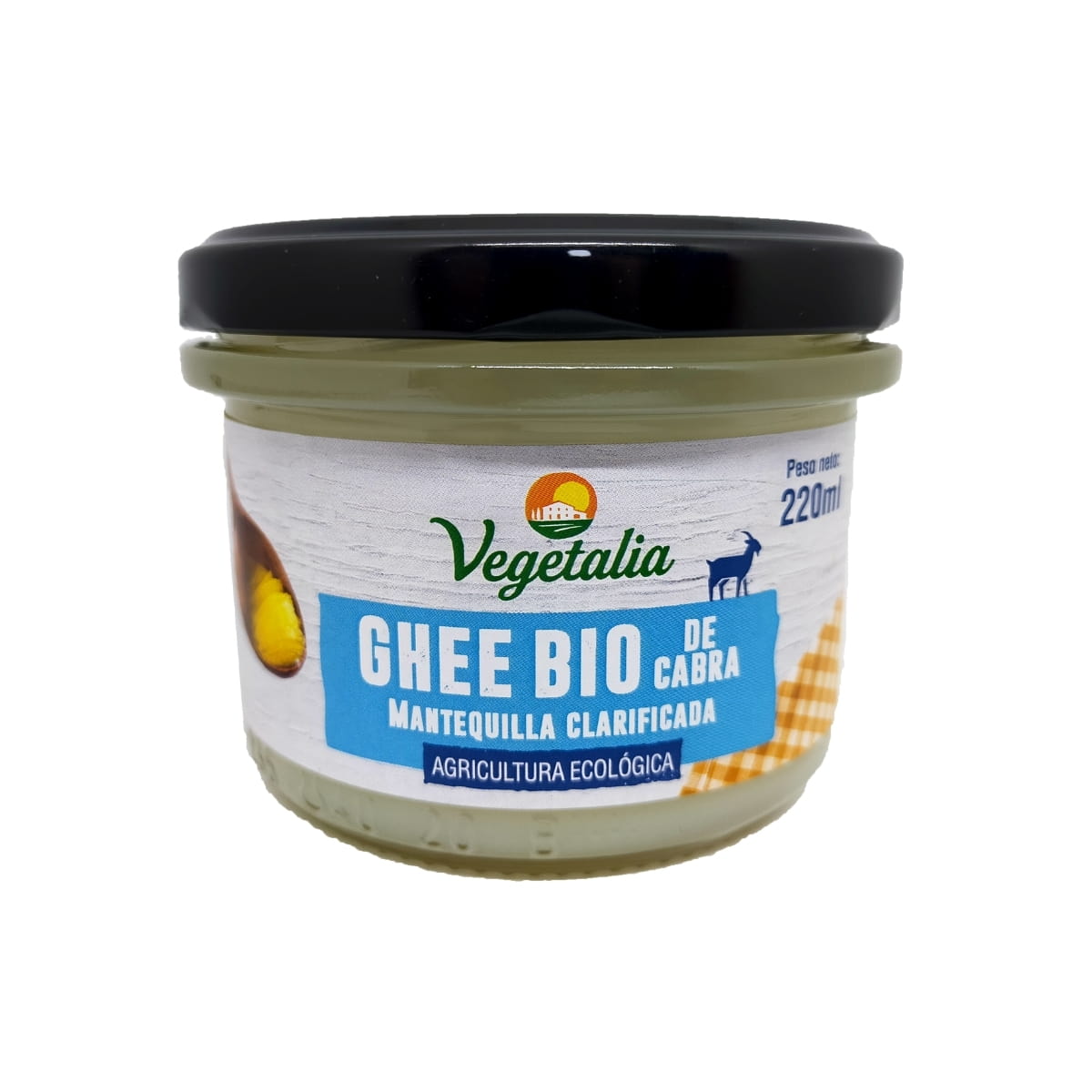MANTEQUILLA GHEE cabra clarificada 220gr. BIO