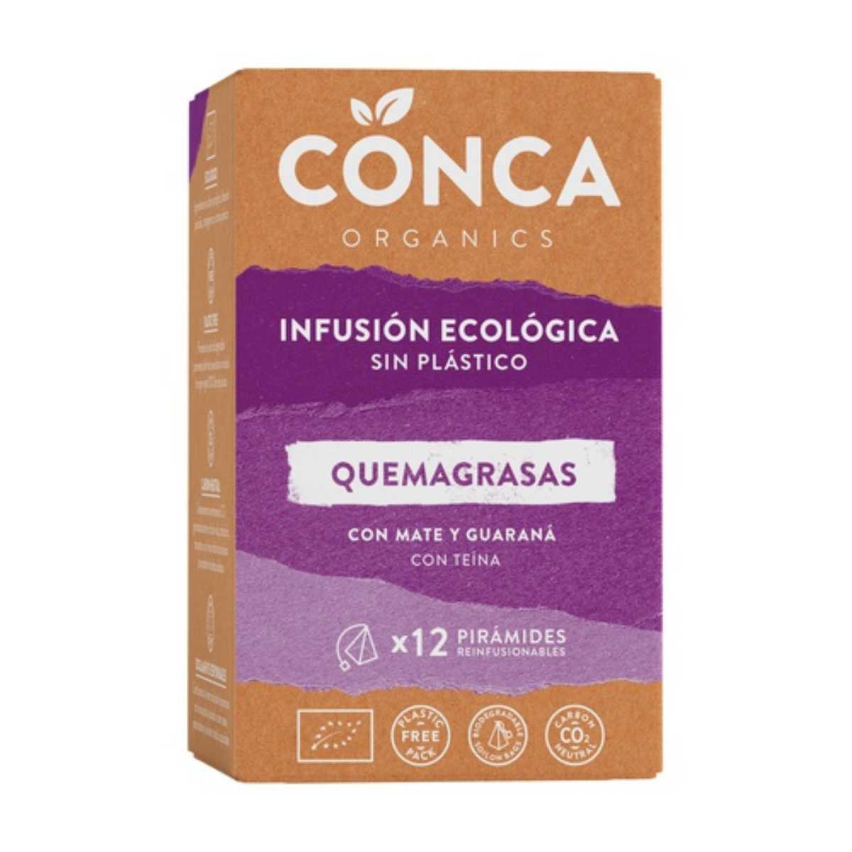 Infusión QUEMAGRASAS BIO en 12 bolsitas biodegradables