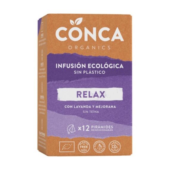 Infusión RELAX BIO en 12 bolsitas biodegradables