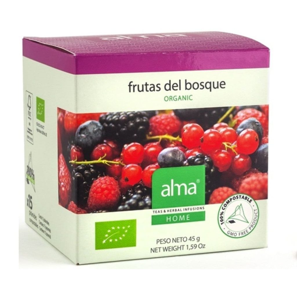 Infusiones Frutas del Bosque 15 pirámides BIO