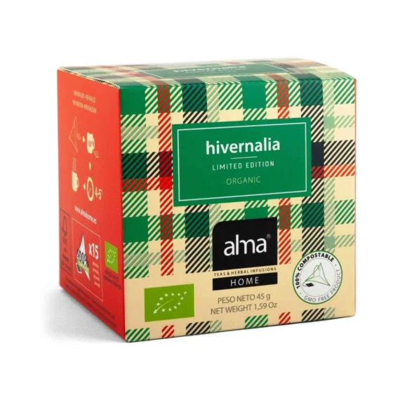 Infusiones Hivernalia 15 pirámides BIO