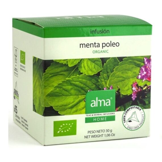 Infusiones Menta Poleo 15 pirámides BIO